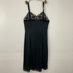 Vintage black nightie - slip